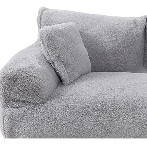 Cama Para Mascotas, Sofá Para Perros Y Gatos, Gris Claro