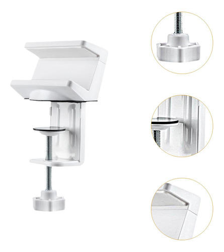 Abrazadera De Mesa Para Regleta, Soporte Con Abrazadera De