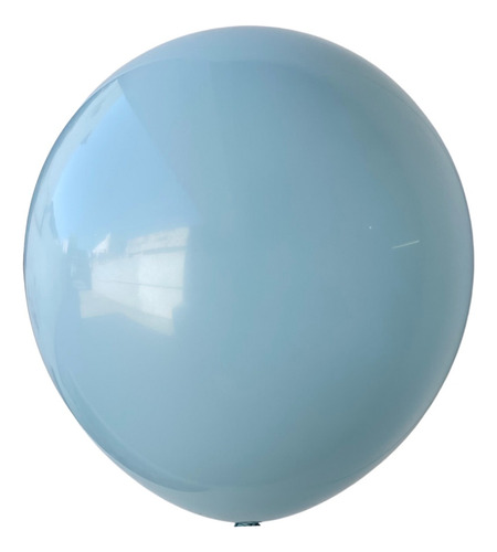 18 Globo Azul Pastel Paq/3 Globos Glomex 18 PULGADAS