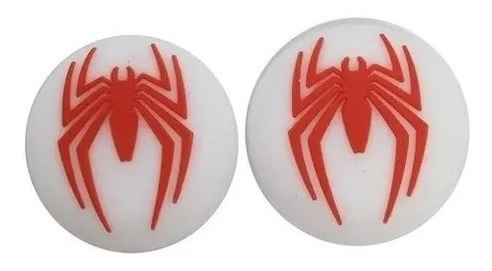 Gomitas De Spiderman Blanco Para Joystick De Ps3 Ps4 Xbox