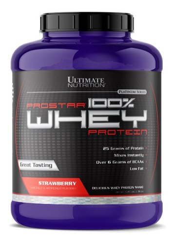 100% Whey Protein Prostar 2,3kg  - Ultimate - Whey Isolado 