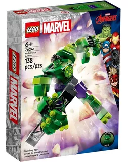 Lego Marvel - Armadura Robótica De Hulk (76241) Cantidad de piezas 138