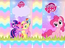 Comprar Kit Imprimible, 100% Editable My Little Pony - Candy Bar