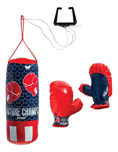 Set De Boxeo Franklin Sports Future Champs Para Niños Con Gu