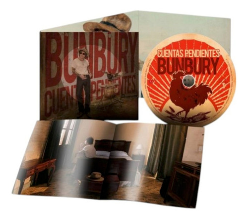 Enrique Bunbury Cuentas Pendientes Cd Digipak Versión Del Álbum Estándar