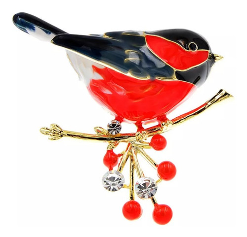 Broche Prendedor Mujer Pájaro. Trending Vintage Moda Fashion