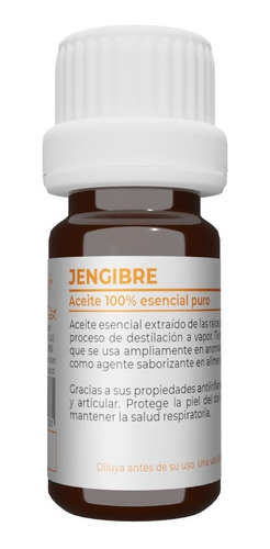 Aceite Esencial De Jengibre - mL a $2900