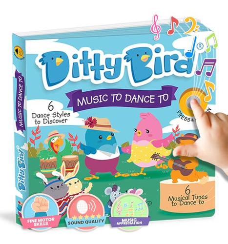 Libros Musicales De Ditty Bird Para Niños Pequeños | Libro
