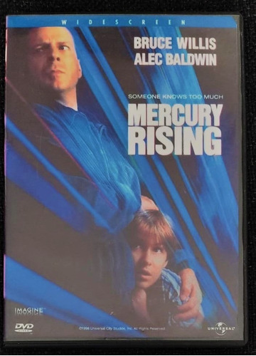 Mercury Rising (misión Seguridad Máxima) Dvd Bruce Willis