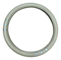 Comprar Cubre Volante Auto Camioneta Universal Color Beige Cuerina
