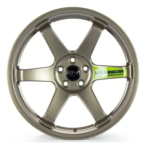 4 Rodas Gt7 Te37 Aro 18x8 5x112 5x114 Concava Racing Civic Cor