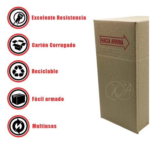 Cajas De Carton Para Envios E-commerce 30x20x13 Mayoreo X 25