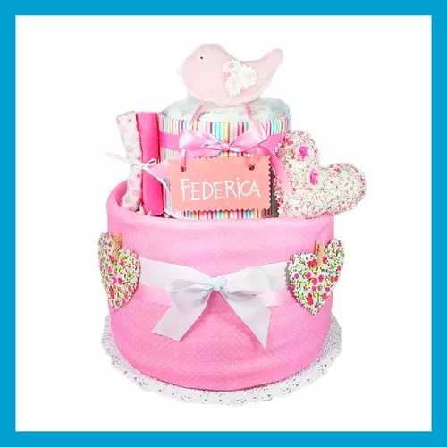 Kit de decoración de tarta de pañales para baby shower, niño – Toy
