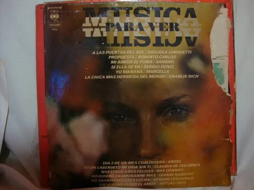 Vinilo Musica Para Ver Sandro Marcella Angel Charlie Bs1 (Usado)