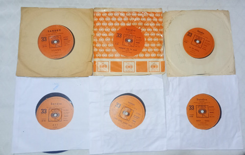 Sandro Lote X 6 Discos (simple) (Usado)