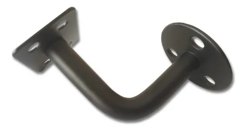 comprar Soporte Pasamano Acero Inoxidable Negro Plano Aplicar