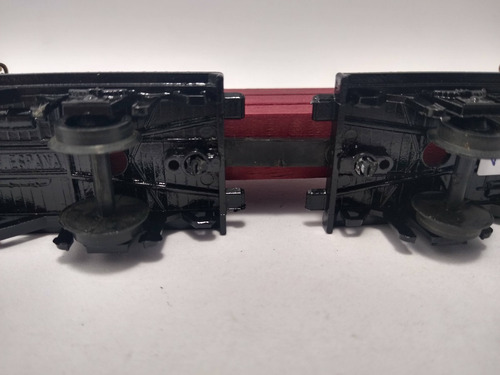 Nico 2 Vagones Playos Transporte De Maderos Paya H0 (vcv 16) (Usado)