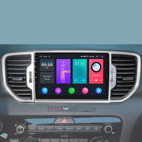 Kit Multimídia Android Sportage 2017 A 2022 9 Polegadas Tv