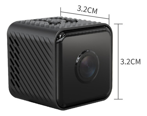 Mini Cámara Espía Inalámbrica Wifi 4k Hd Con Visión Nocturna