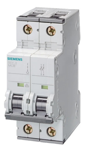 Automático Magnetotérmico 400v 6ka Siemens 5sy6206-7