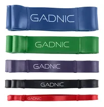 Comprar Kit 5 Bandas Elásticas Power Bands Resistencia Gadnic Train
