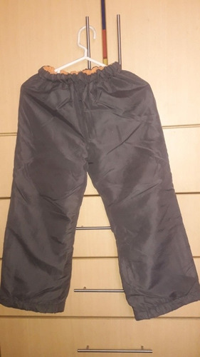 Pantalón Buzo Niño Con Forro Polar Talla 10 Usado