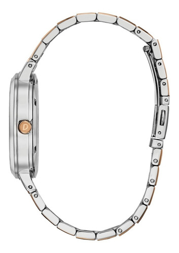 Reloj Citizen 61240 Em0766-50a Mujer Drive Ltr Color de la correa Plateado Color del bisel Plateado Color del fondo Plateado 61240