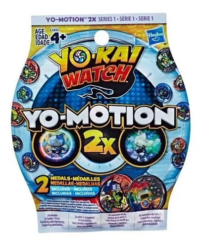 Medalhas YoKai Watch Yo-Motion serie 2