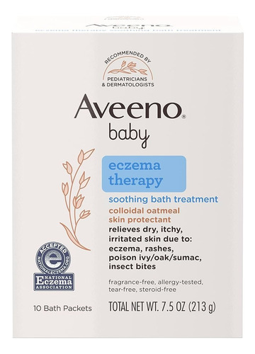 Aveeno Baby Jabon En Barra Para Eczema 5pz