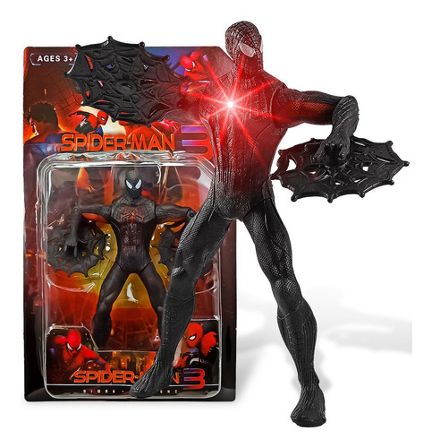 Muñeco Figura Spiderman Hombre Araña Miles Morales Kubo