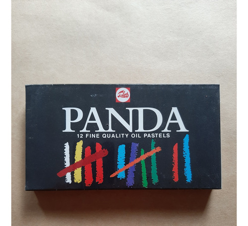 Oleo Pastel 12 Colores Panda Talens 