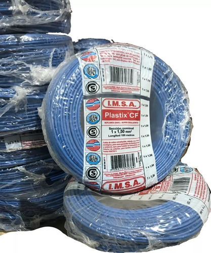 Cable Unipolar Normalizado Imsa 4 Mm.-rollo X 25 Mts.