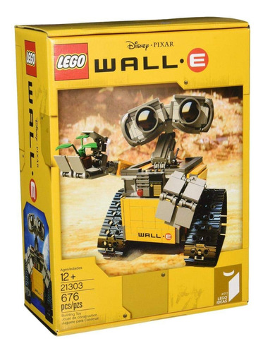Toy Lego Ideas 21303 Wall-e Con 676 Piezas