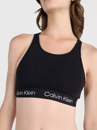 Bralette Unlined Negro De Mujer Calvin Klein