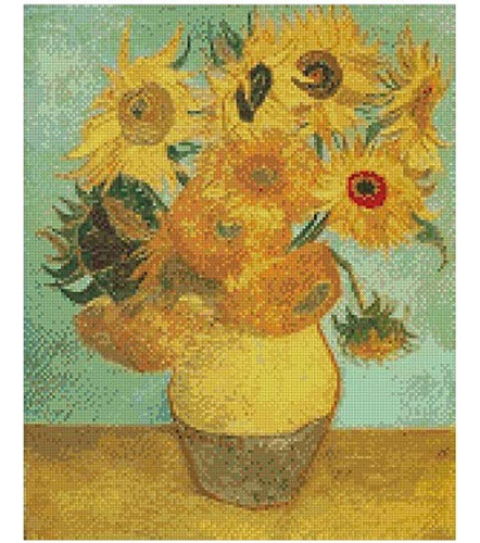 Serie De Girasoles, 12 Girasoles De Vincent Van Gogh Kits De