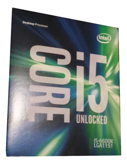 Procesador Gamer Intel Core I5-6600k 4 Núcleos 3.5ghz