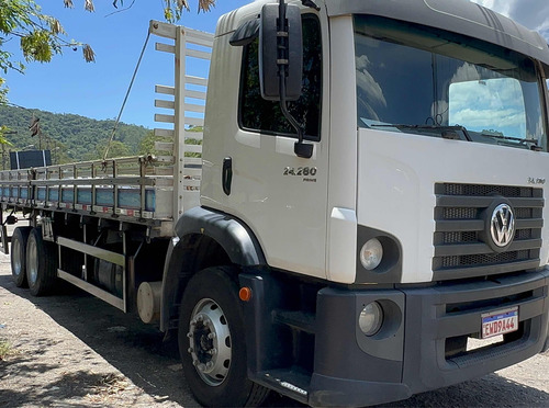 Vw 24280 Ano 2020 Truck Carroceria Com Ar Condicionado