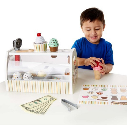 Juego De Madera Melissa & Doug Tienda Nieve Xchws C