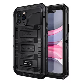 Funda Para iPhone 11 Pro Max Negro 6.5 Pulgada Strong Dust-p