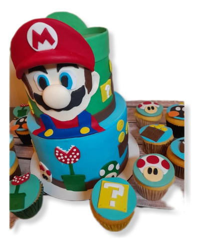 Torta Luigi Y Mario Bros