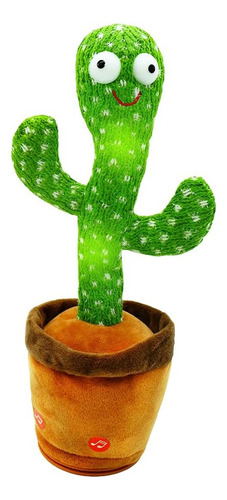 Dancing Cactus Toy Talking Singing Plush Toy Mimicicking Re.
