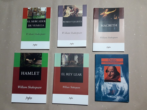 Shakespeare X3 Hamlet+otelo+el Rey Lear+macbeth (ver Info)