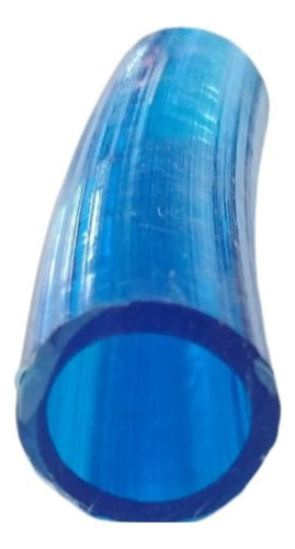 Manguera Pvc Ø3/4  Azul Cristal X Mt