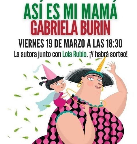 Libro Asi Es Mi Mama - Burin Gabriela