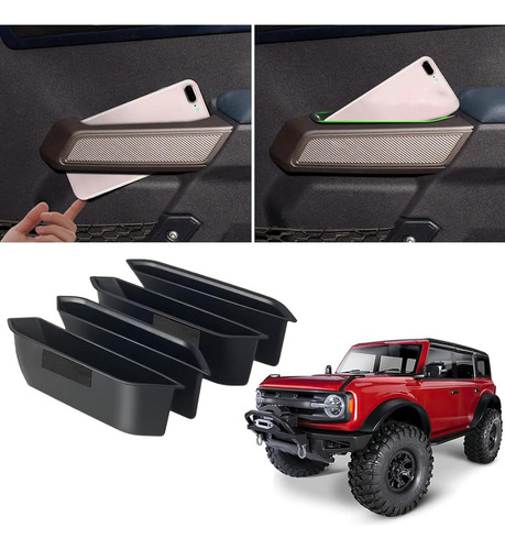 Wdg Door Handle Storage Box Container Para Ford Bronco 2021 