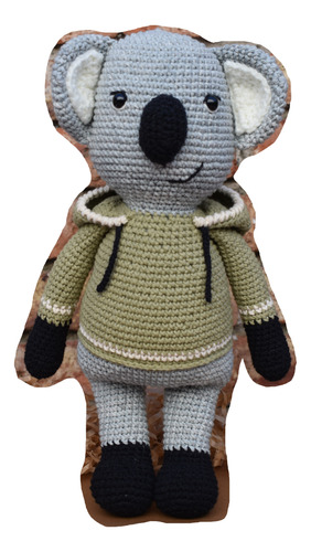 Koala Amigurumi Muñeco Apego Tejido Crochet Juguete Oso