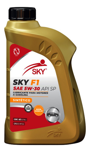 Aceite Sae 5w30 Sintetico 1l Sky