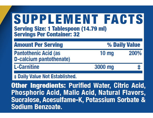 Carnitina Liquida Ronnie Coleman 31 Servicios L Carnitine