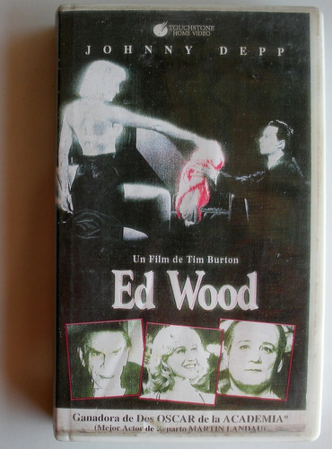Vhs - Ed Wood - Tim Burton - Johnny Depp