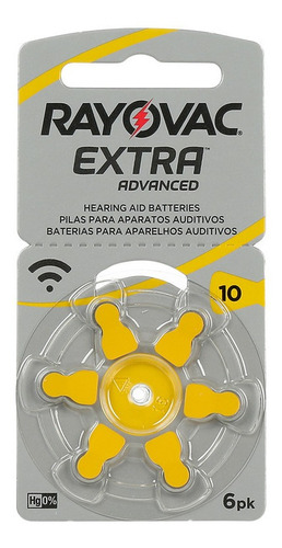 Kit 120 Pilhas Bateria Aparelho Auditivo 10 Pr70 Rayovac